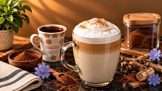Latte à la chicorée maison : la recette sans caféine, onctueuse et mousseuse