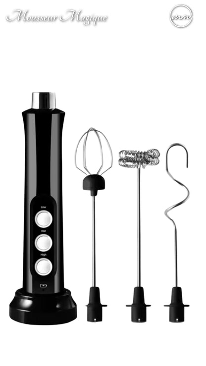 Pack Duo — 2 Mousseurs à lait rechargeables USB
